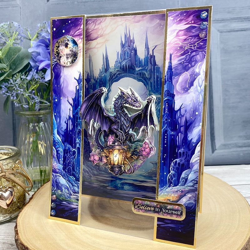 Mystic Moonlight Decoupage Topper Sheet-4