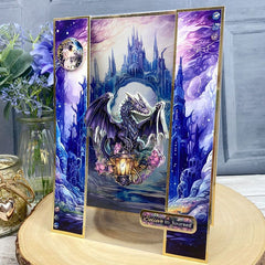 Mystic Moonlight Decoupage Topper Sheet-4