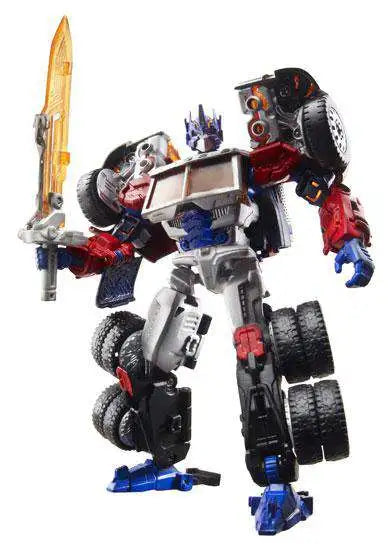 Transformers Reveal the Shield Hunt for the Decepticons Optimus Prime Deluxe Action Figure - Generation 2-3