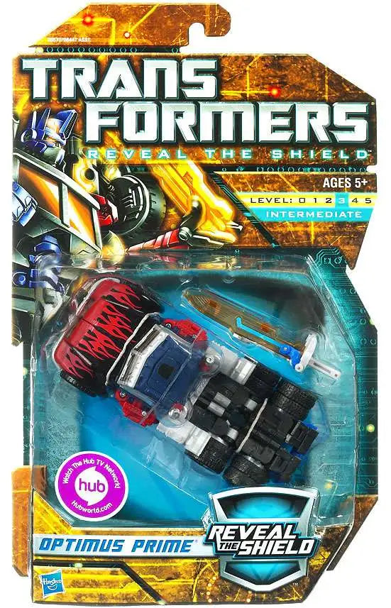 Transformers Reveal the Shield Hunt for the Decepticons Optimus Prime Deluxe Action Figure - Generation 2-1