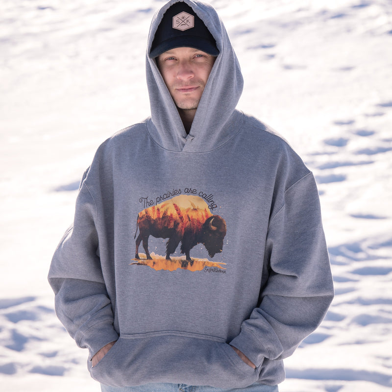 The Prairies Are Calling Saskatchewan Hoodie-2