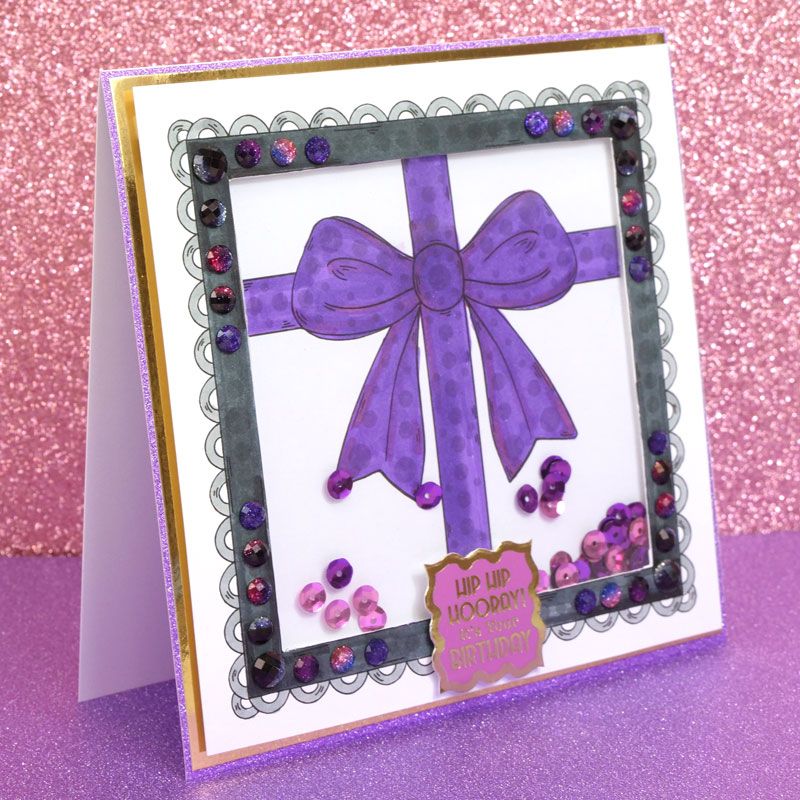 Diamond Sparkles Gemstones - Glitter Ombre - Twilight-2