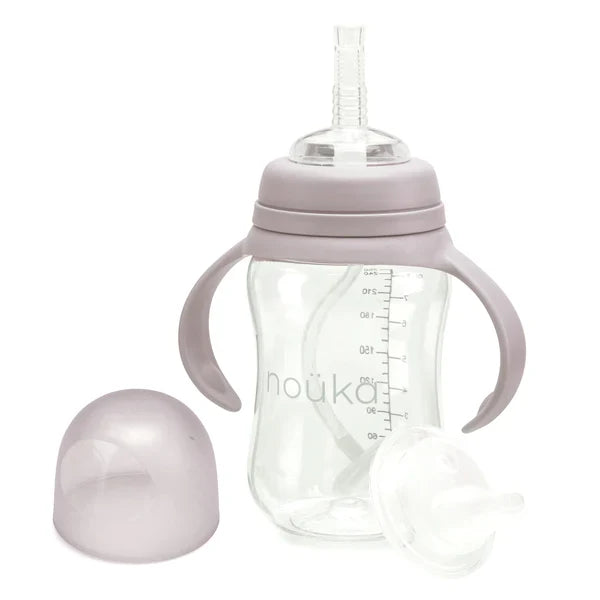 Transitional Sippy/Weighted Straw Cup | noüka | Bloom-1