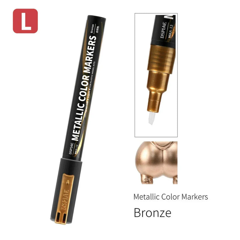 DSPIAE Super Metallic Color Markers - Bronze-1