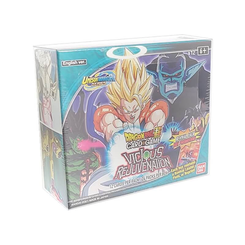 Dragon Ball Super Rise of The Unison Warrior Booster Box - EVORETRO PET Protector 0.50MM - Pack of 1-10