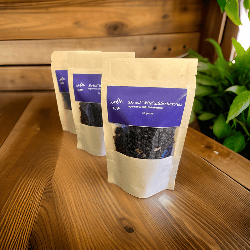 Dried Wild Elderberries-2