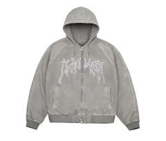 Jacker 'Skeleton' Jacket - Grey-1