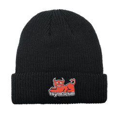 Toy Machine 'Devil Cat' Beanie - Black-1