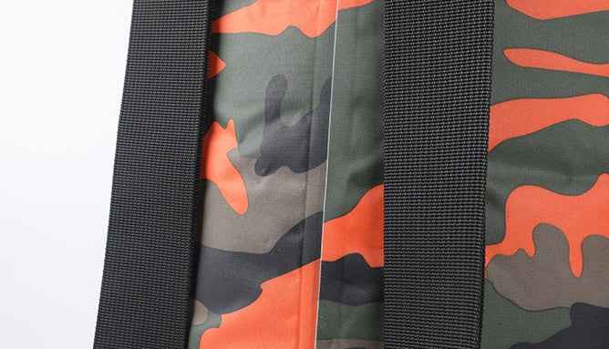 Outdoor Waterproof Bag Camouflage Polyester Double Shoulder Waterproof Bag Portable Beach Backpack-5