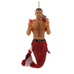 Christmas Merman Gift Ornament Pendant Interior-5