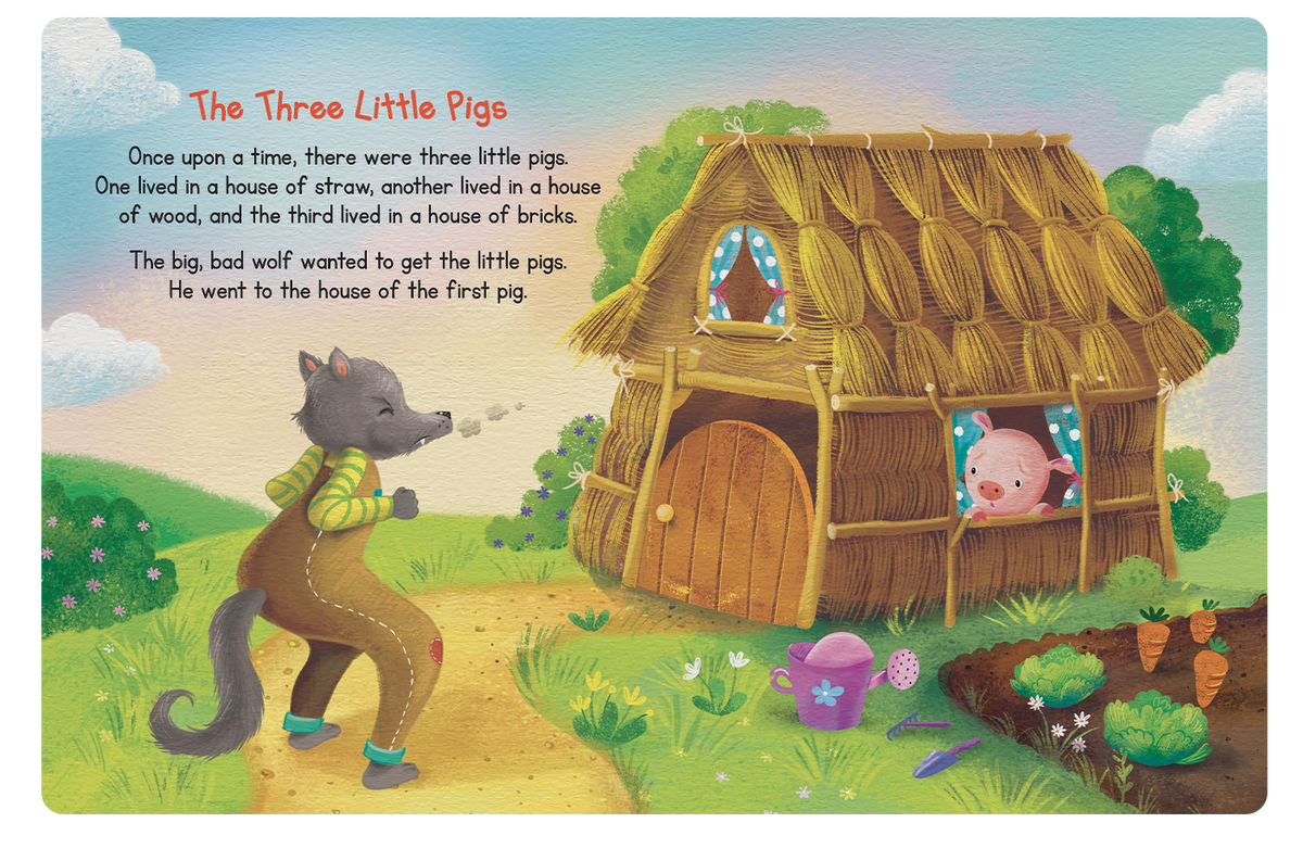 Little Hippo Books - My First Book of Fairy Tales - Children's Padded Board Book - Ages 0–5-3