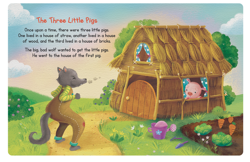 Little Hippo Books - My First Book of Fairy Tales - Children's Padded Board Book - Ages 0–5-3