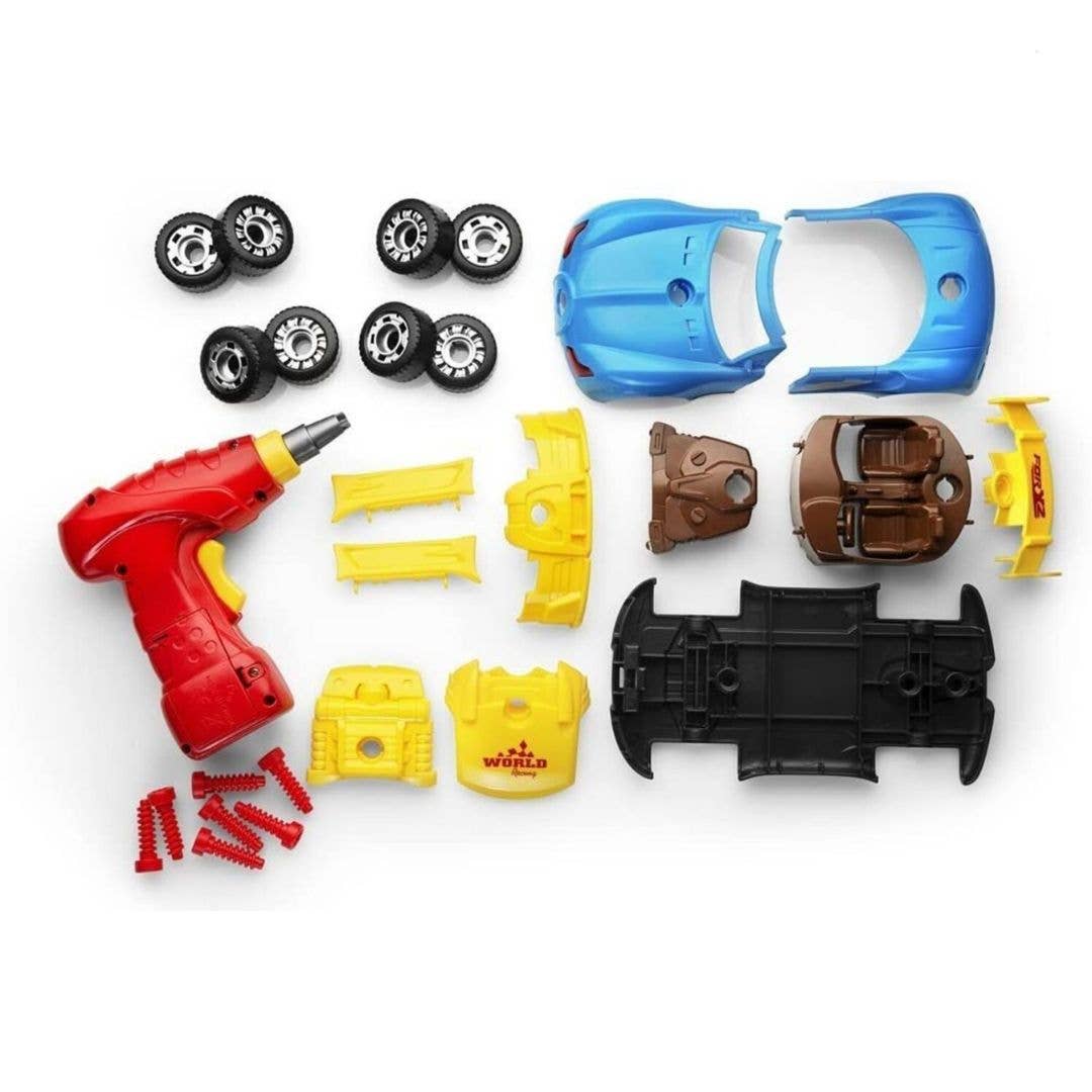 Play22 - Take Apart Racing Car Toys - 30 Piece - Ages 3+-4