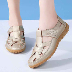 Beach Hollowed Fashion Flat Sandals-3