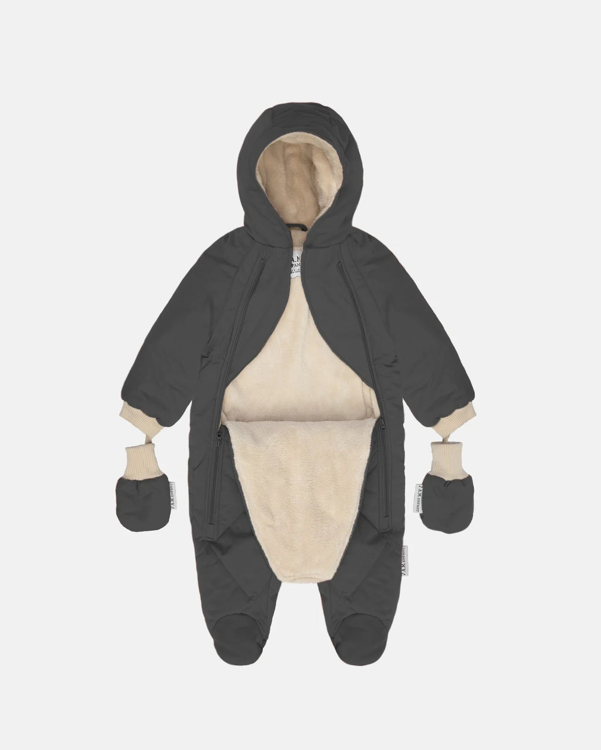 Snow Jumpsuit | 7am Enfant | Smokey-2