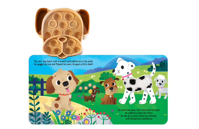 Little Hippo Books - Little Puppy - Your Sensory Fidget Friend - Ages 1+-6