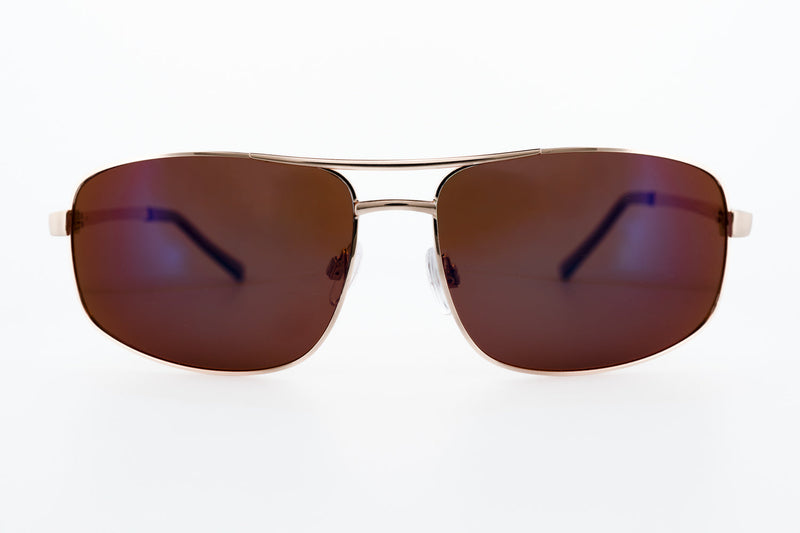 Boléro Alestro — Metal Browline Polarized Sunglasses-10