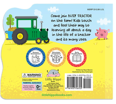 Little Hippo Books - Busy Tractor - Ages 0+-5