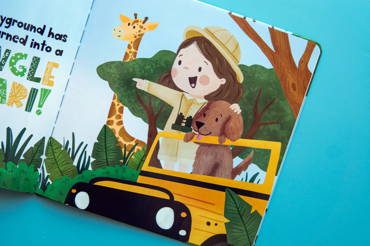 Brown Paper Fox - The Adventures of Jade and Wolf - Hardcover Picture Book - Canadian Publisher - Ages 3–6-7