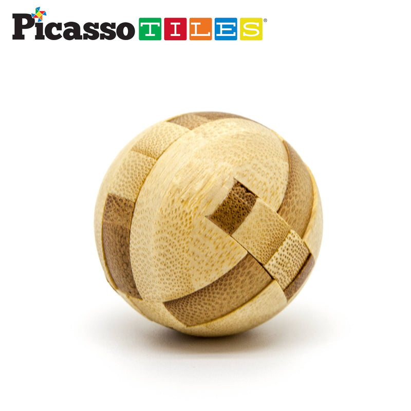 PicassoTiles - PicassoTiles 8PK Wooden Logic Puzzle - Ages 6+-8