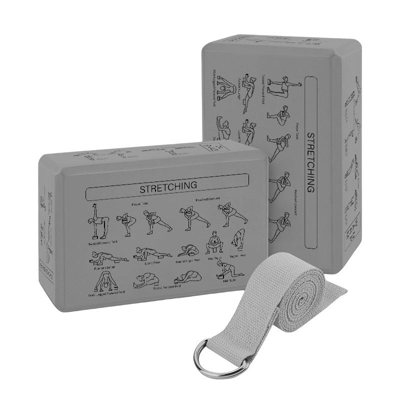 Wholesale EVA Yoga Block & Stretch Band Set – Yoga & Dance Training Accessories-10