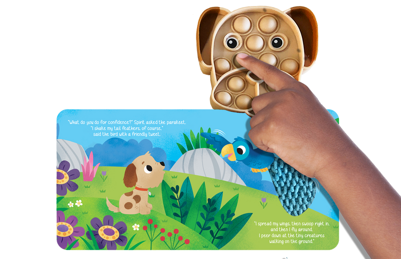 Little Hippo Books - Little Puppy - Your Sensory Fidget Friend - Ages 1+-3
