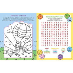 Peter Pauper Press - My Feelings and Emotions Activity Book - Ages 3+-4