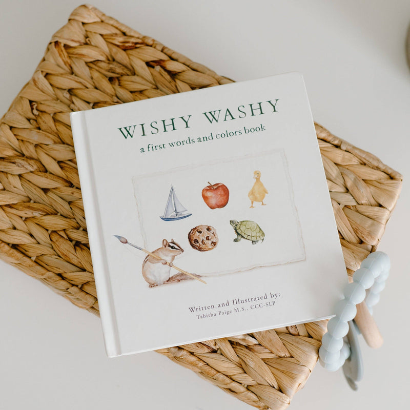 Paige Tate & Co. - Wishy Washy: A Board Book of First Words and Colors - Ages 0–24 Months-2