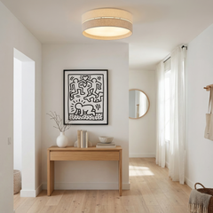 ECO Scandinavian Flush Mount Ceiling Light for Hallway, Kitchen & Bedroom-3