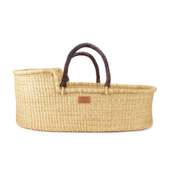 Pelu Moses Basket - Dark Brown Handle-1