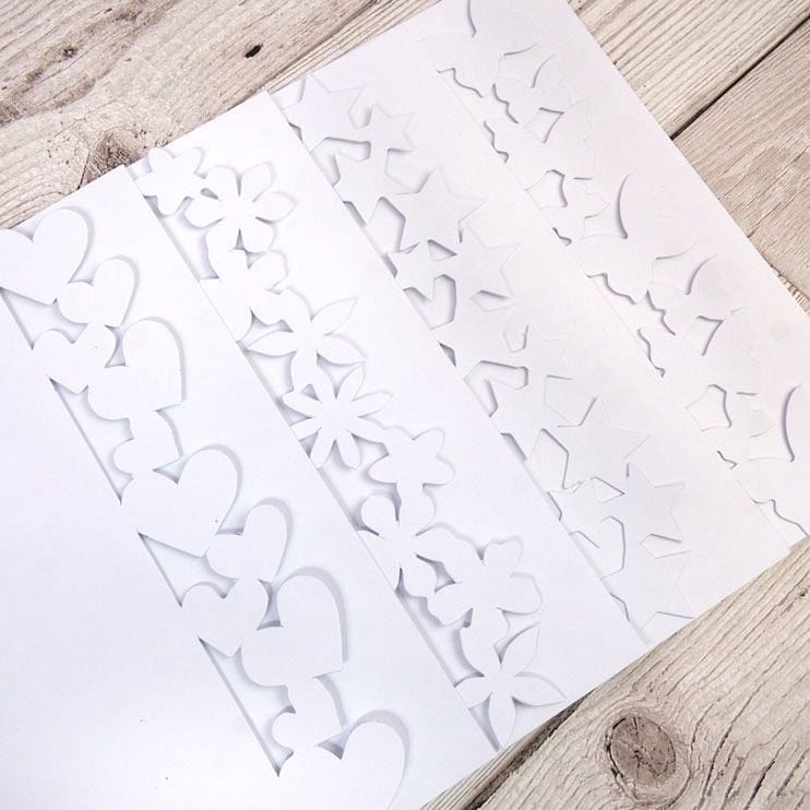 Fancy-Edge Card Blanks Megabuy-2