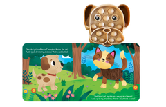 Little Hippo Books - Little Puppy - Your Sensory Fidget Friend - Ages 1+-2