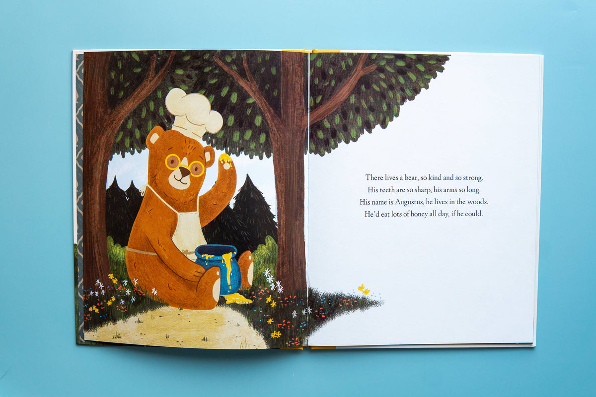 Brown Paper Fox - Augustus the Bear - Hardcover Picture Book - Canadian Publisher - Ages 3–8-7