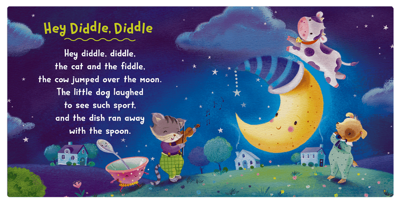 Little Hippo Books - My First Book of Nursery Rhymes - Children's Padded Board Book - Ages 0–5-2