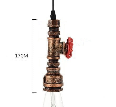 Retro Water Pipe Lamp Industrial Personality Restaurant-4