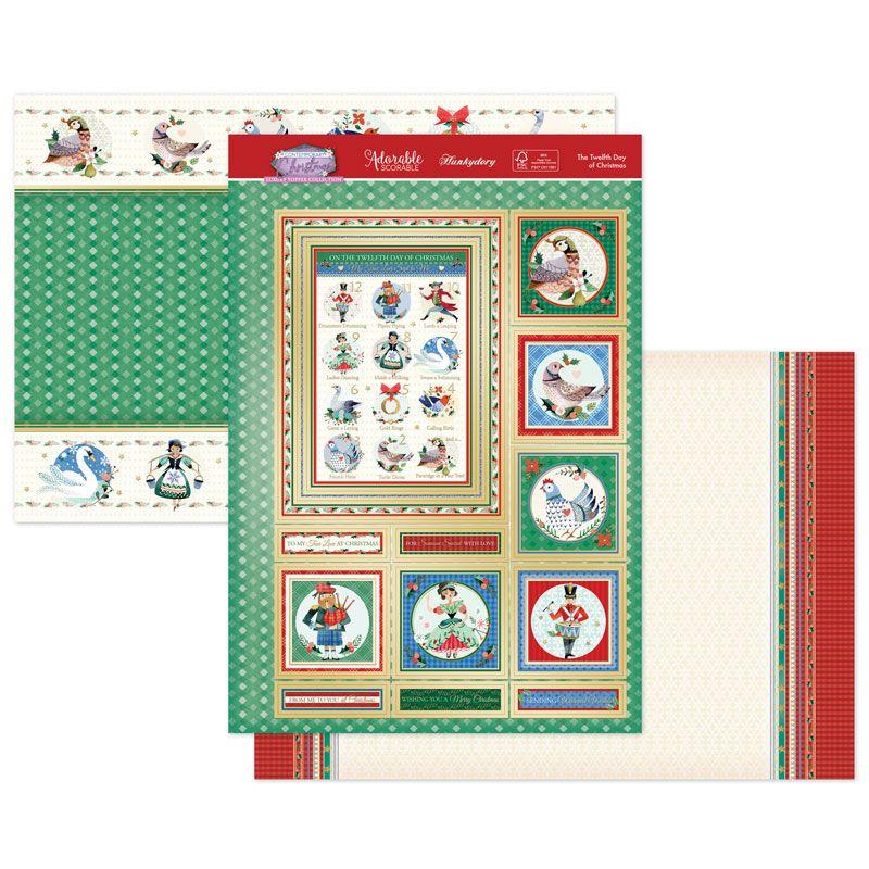 The Twelfth Day of Christmas Luxury Topper Set-1