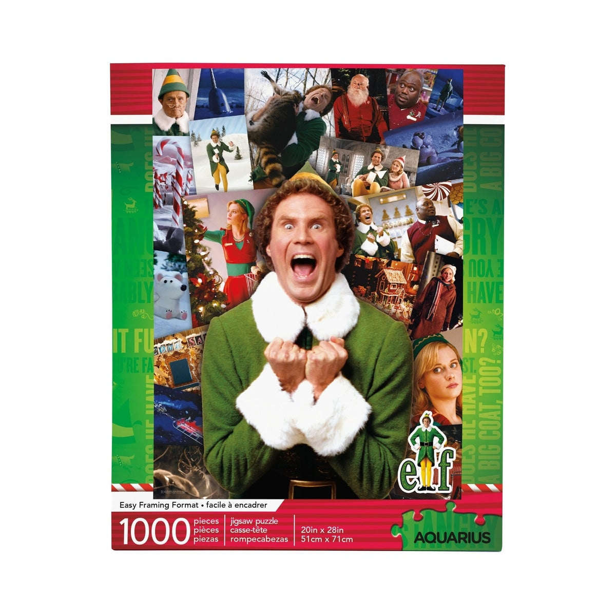 Elf Collage 1000 Piece Puzzle-1