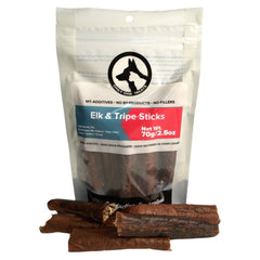 Elk & Beef Tripe Sticks 70g-1