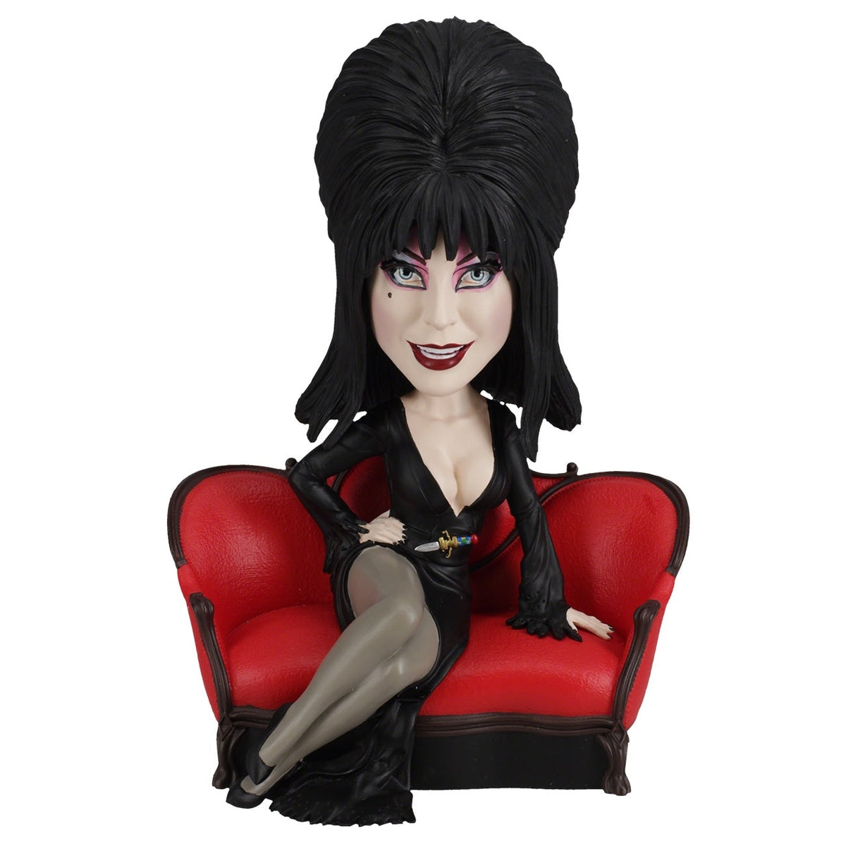 Elvira on Lounge Bobblehead-1
