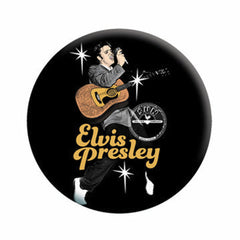 Elvis Presley On Toes Button-1