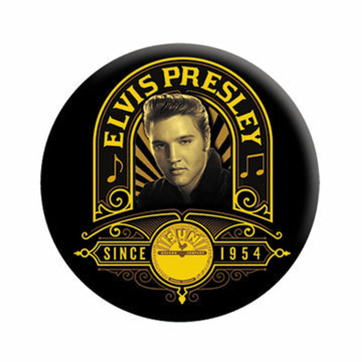 Elvis Presley Since 1954 Button-1