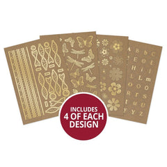 Kraft Card Embellishment Selection-1