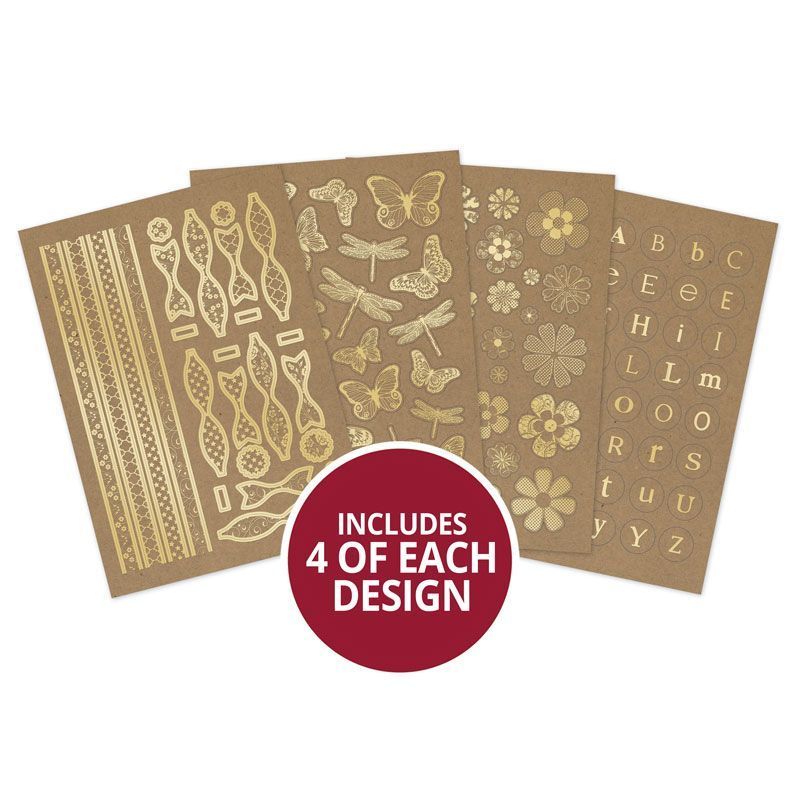 Kraft Card Embellishment Selection-1