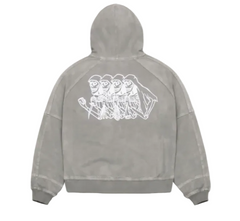 Jacker 'Skeleton' Jacket - Grey-2