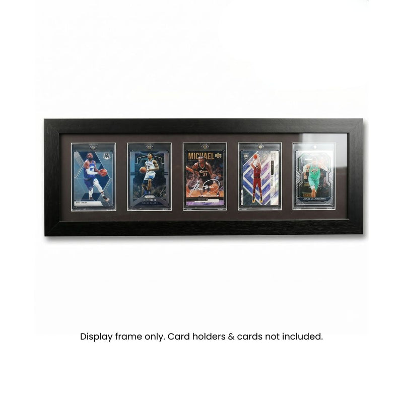 EVORETRO Wooden Display Frame for Magnetic Card Holders-16
