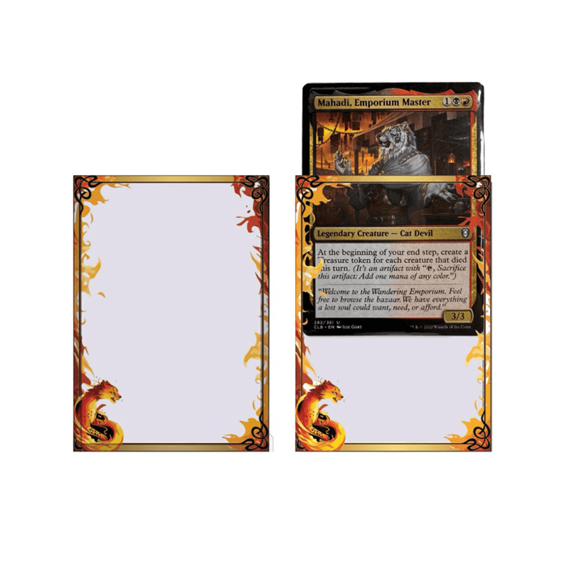 EVORETRO Printed TCG Card Sleeves – Themed Designs for Pokémon, MTG & More-28