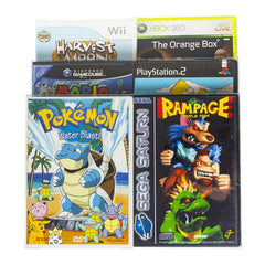 Nintendo Gamecube / XBOX 360 / WII / PS2 / DVD EVORETRO PET Protectors - Pack of 25-2