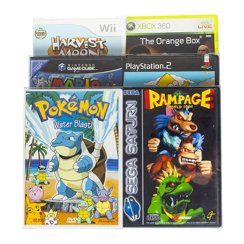 Nintendo Gamecube / XBOX 360 / WII / PS2 / DVD EVORETRO PET Protectors - Pack of 25-2