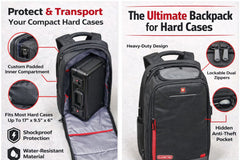 EVORETRO Backpack & Grading Case Bundle – Secure Travel Storage for Graded Cards & Collectibles-2