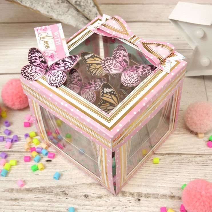 Exploding Boxes Project Kit - Floral Box-2